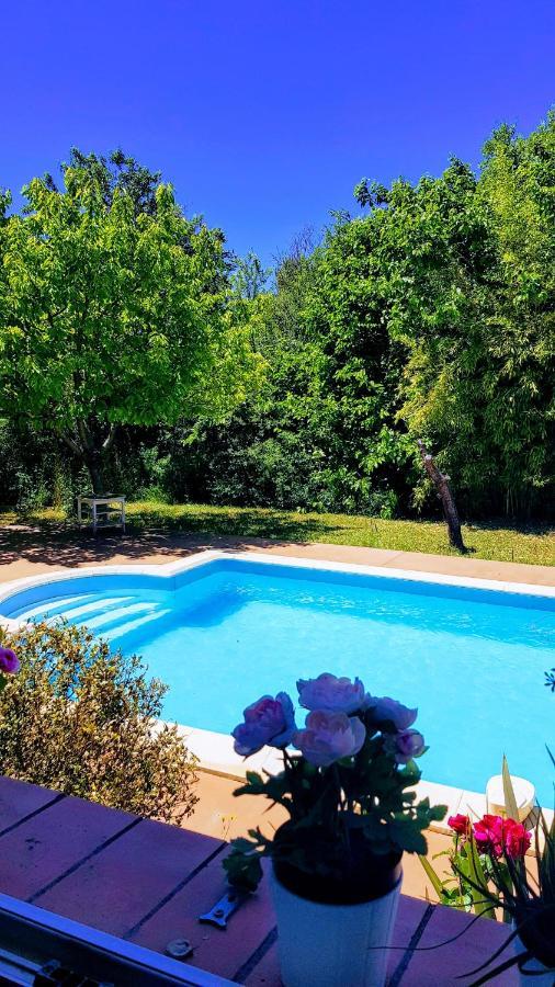Studio Dans La Villa Les Cigales Lézignan-Corbières エクステリア 写真