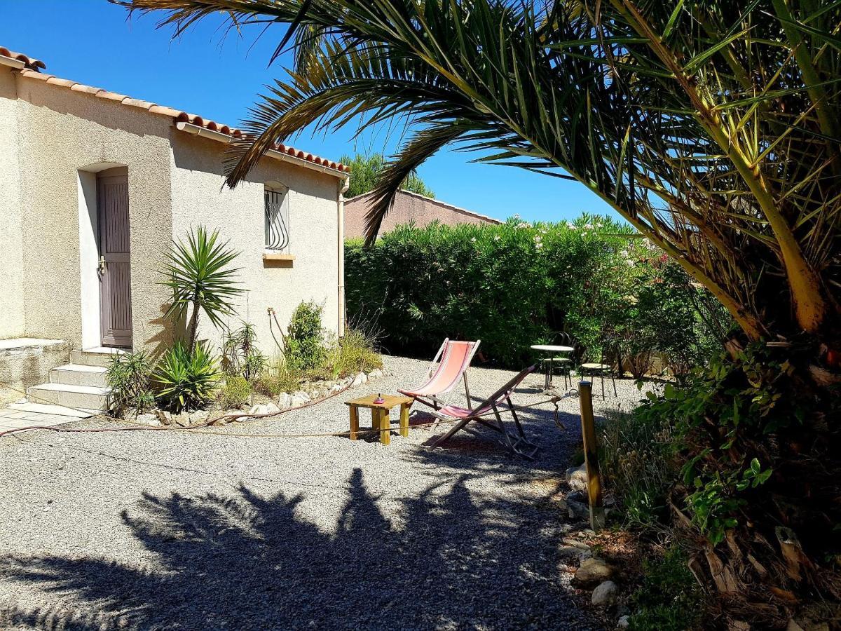 Studio Dans La Villa Les Cigales Lézignan-Corbières エクステリア 写真