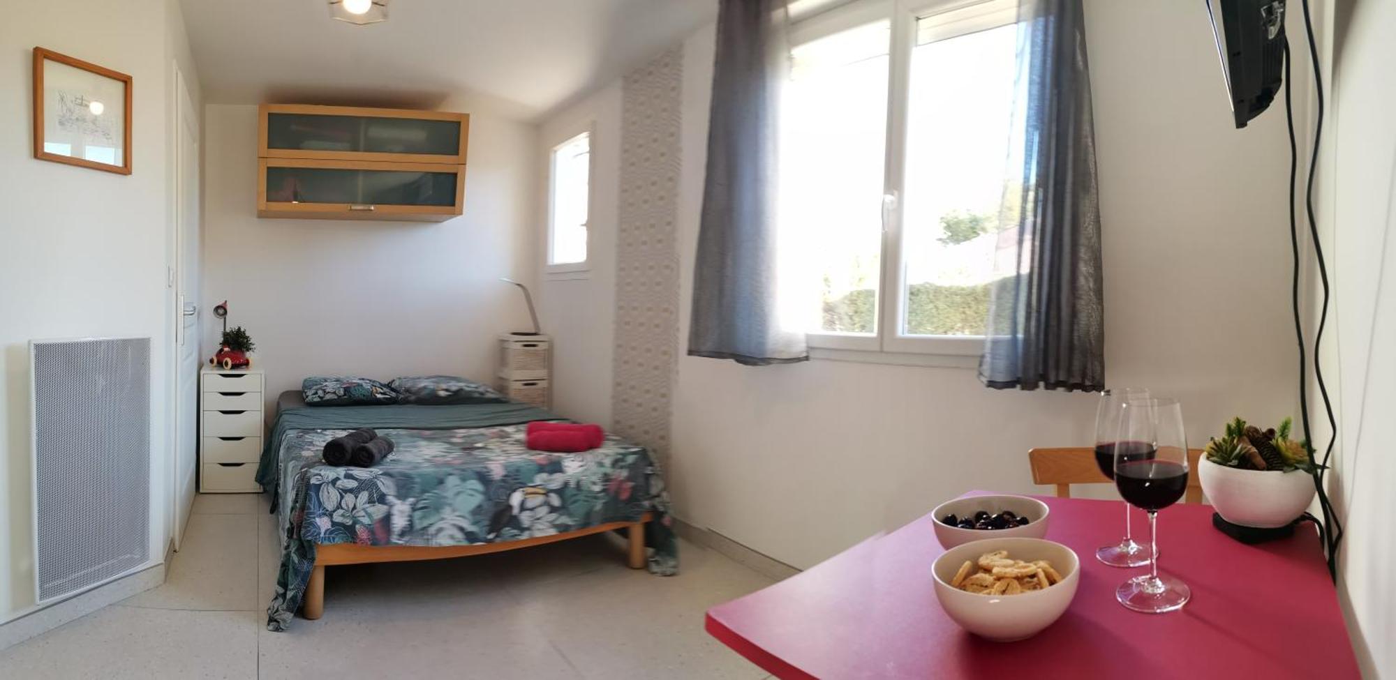 Studio Dans La Villa Les Cigales Lézignan-Corbières エクステリア 写真